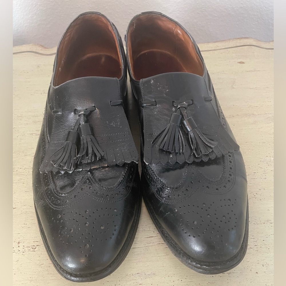 Allen Edmonds Made in USA Arlington Tasseled Kiltie Loafer in Black Size 13 B